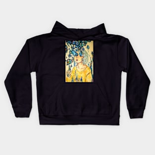 inner thoughts Kids Hoodie